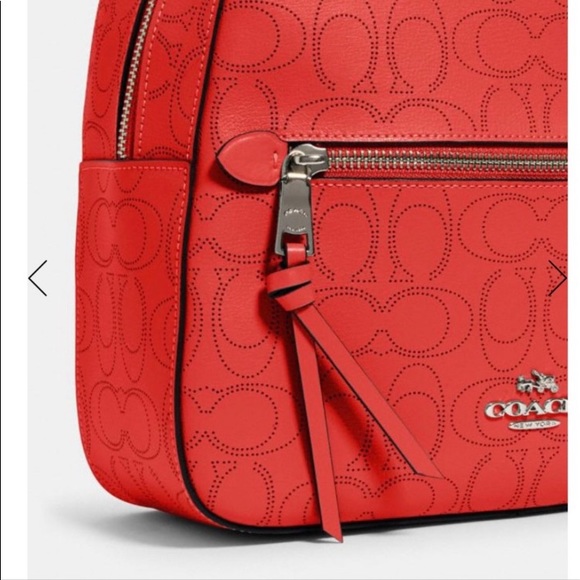 COACH BACKPACK IN SIGNATURE LEATHER - Picture 6 of 8